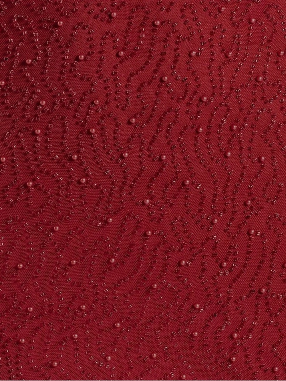 Windsor Red Beaded Mini Dress NWT Backless Strappy Bodycon Size Small - Picture 3 of 8